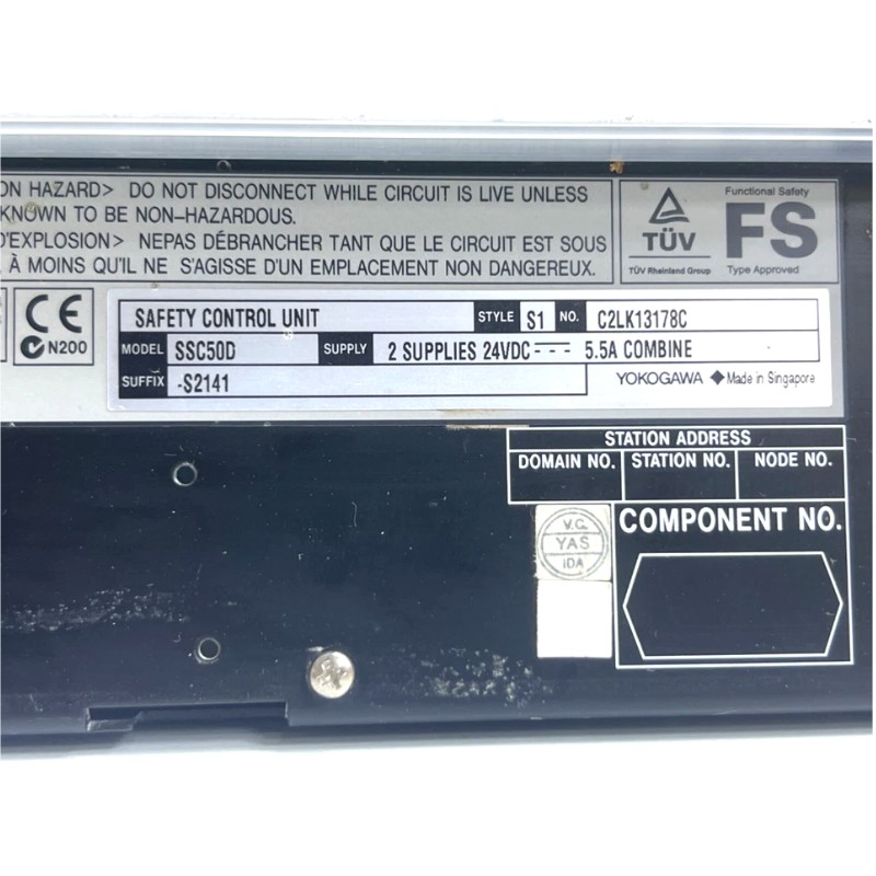 Yokogawa SSC60D-S2521 | Safety System Controller Module Quality Selection
