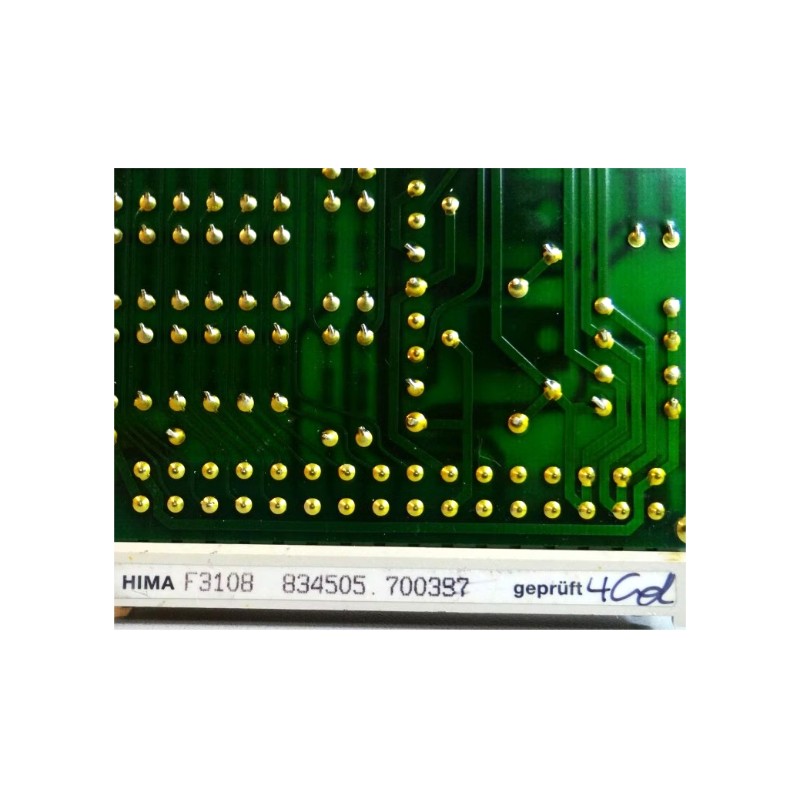 HIMA F3108 | Digital Input Module Quality Selection
