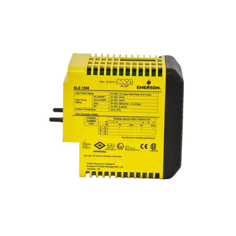 Emerson SLS1508 | Intelligent Logic Solver Shelf life 1 year