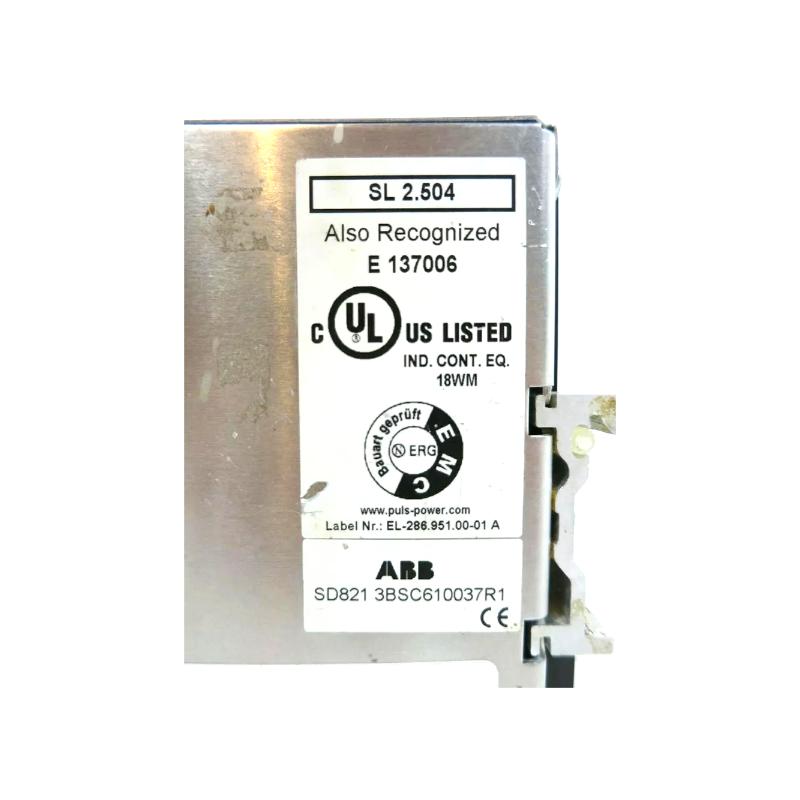 ABB SD821 3BSC610037R1 | Power Supply Module 30-Day Returns