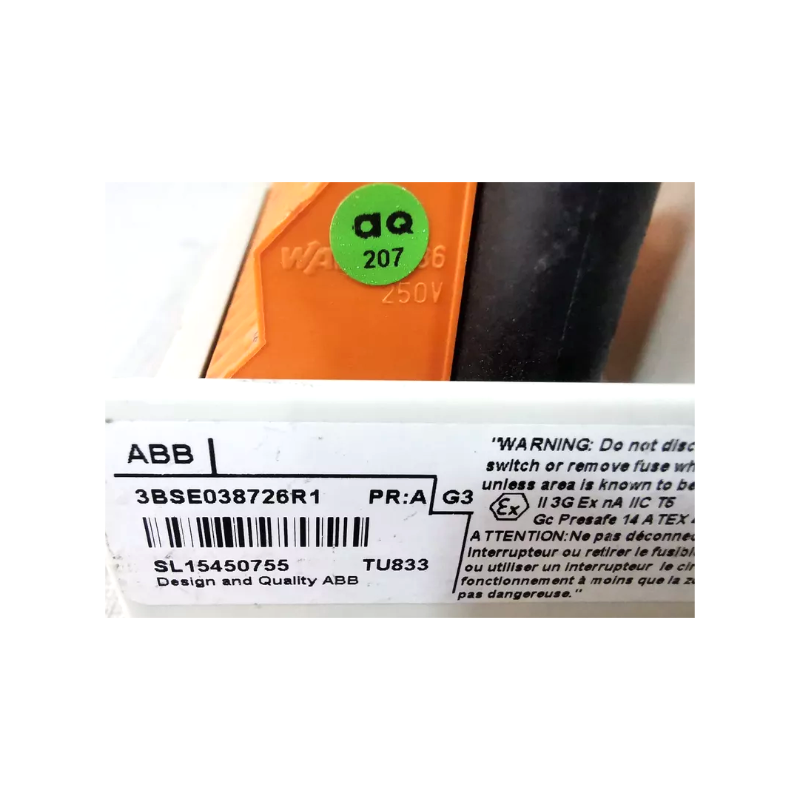 ABB TU833 3BSE038726R1 | Signal Terminals 12-Month Warranty