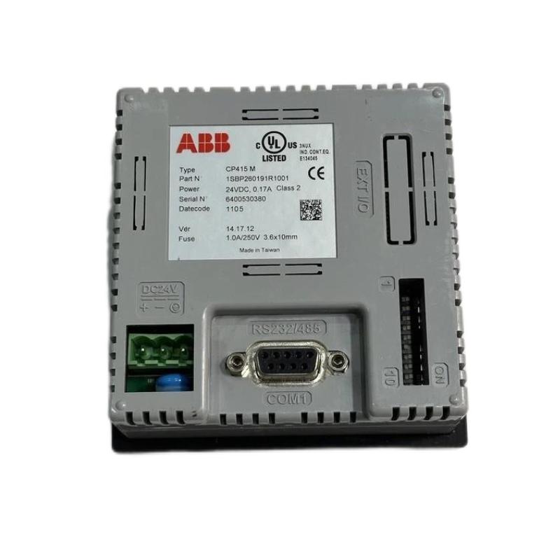 ABB CP415M 1SBP260191R1001 | Control Panel 30-Day Returns
