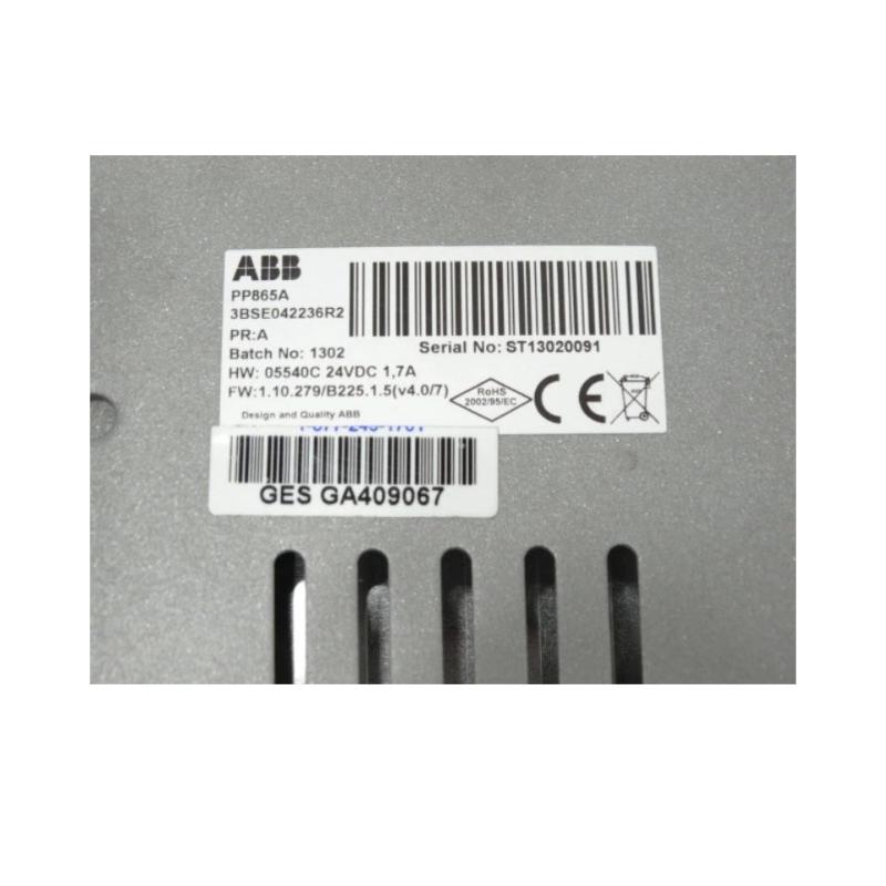 ABB PP865A 3BSE042236R2 | Touch Panel New In Stock