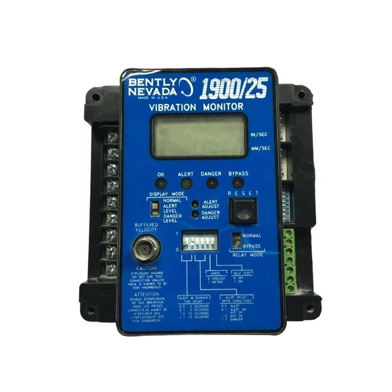 Bently Nevada 1900/25-01-00 | Vibration Monitor 30-Day Returns