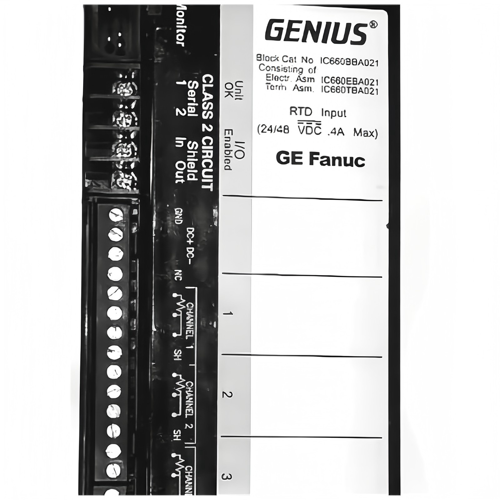 GE IC660BBA021 RTD Input Module