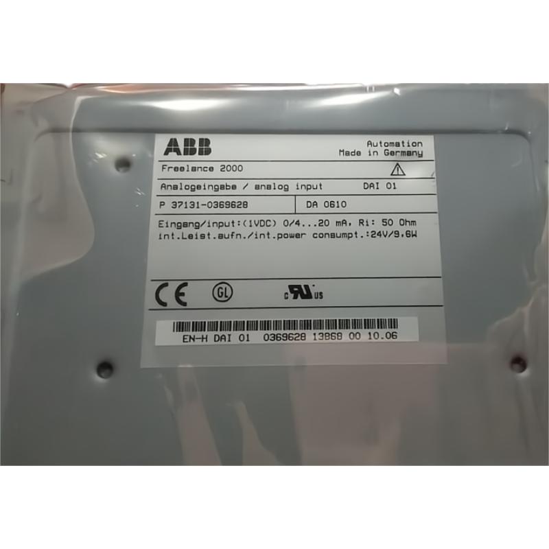 ABB DAI 01 P37131-4-0369628 Analog Input Module