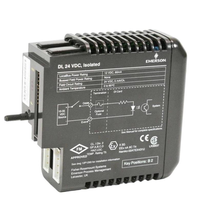 Emerson KJ3001X1-BA1 129P549X152 Input Module