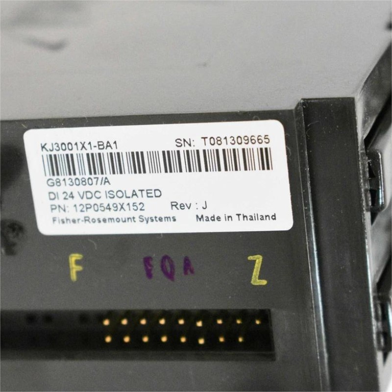 Emerson KJ3001X1-BA1 12P0549X152 Discrete Input Module