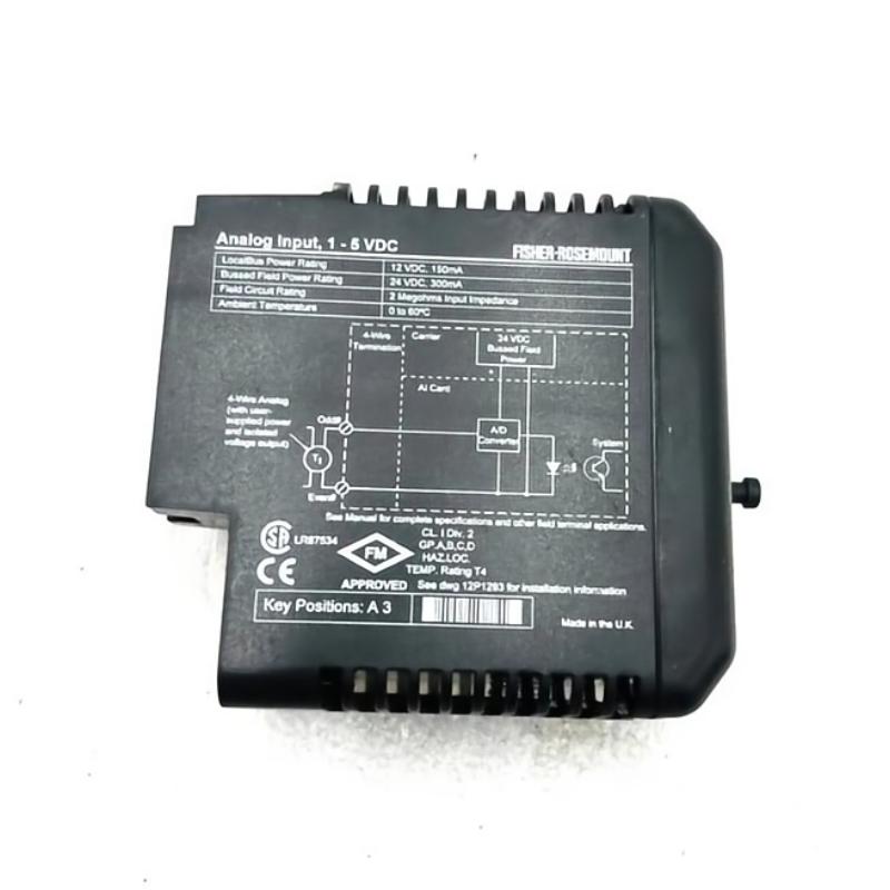 Emerson KJ3002X1-BD1 12P1033X102 Terminal Module Unit