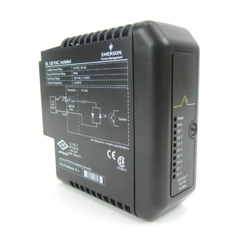 Emerson KJ3001X1-BC1 12P0551X132 VE4001S3T1B1 Discrete Input Module