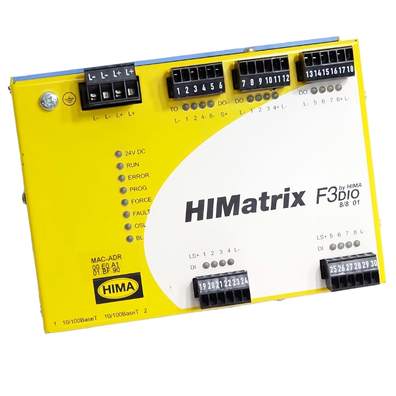 Hima F3 DIO 8/8 01 Remote I/O Module (HIMatrix F3)