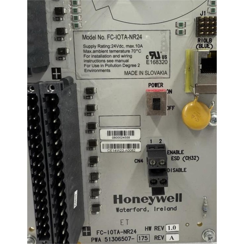 Honeywell FC-IOTA-NR24 51306507-175 Redundant I/O Terminal Components