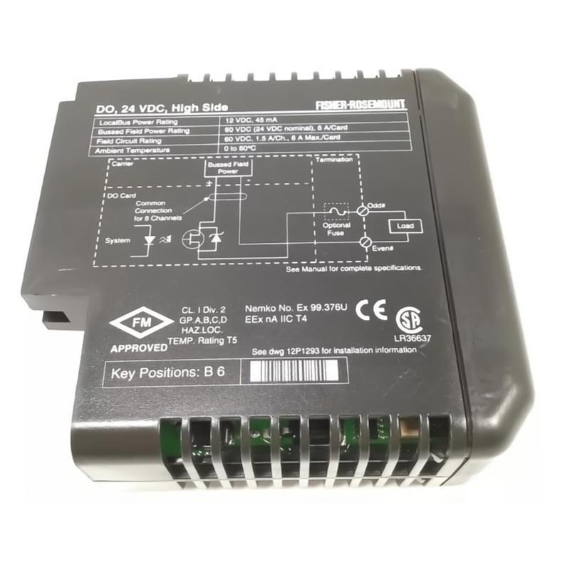 Emerson KJ3001X1-BJ1 12P0555X152 Discrete Output Isolation