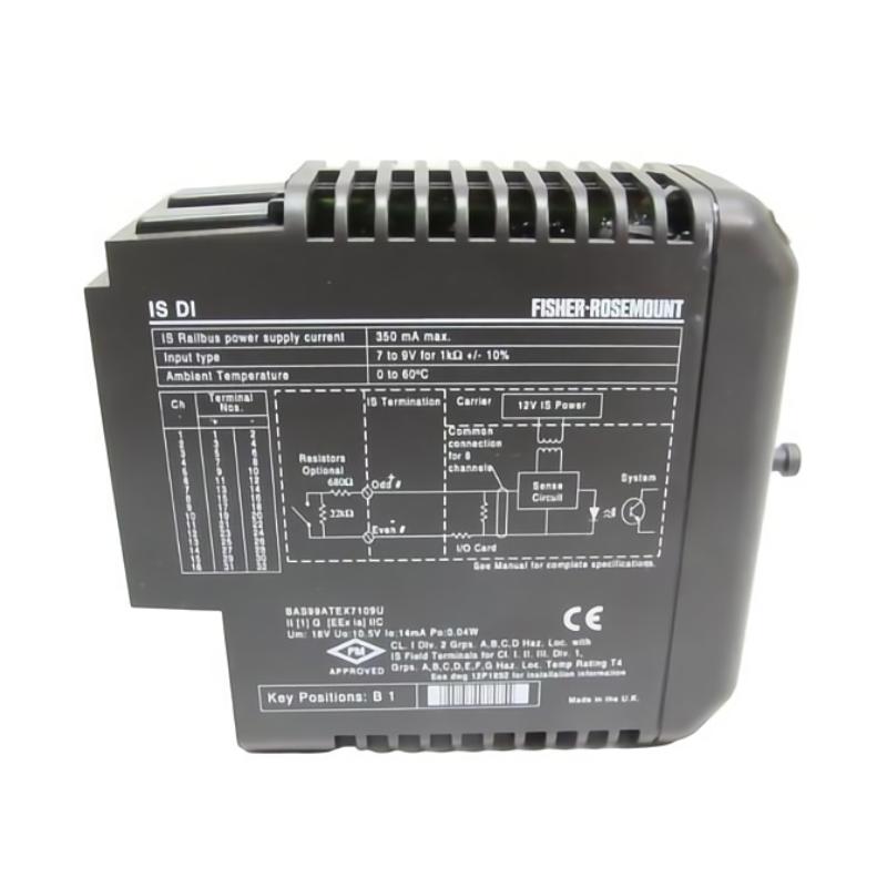 Emerson VE4010B1 KJ3101X1-BB1 12P1866X042 IS DI Module