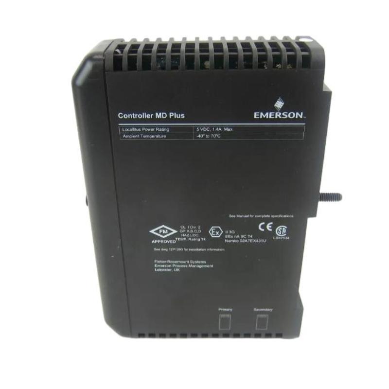 Emerson KJ2003X1-BA1 12P2093X012 Controller MD Module