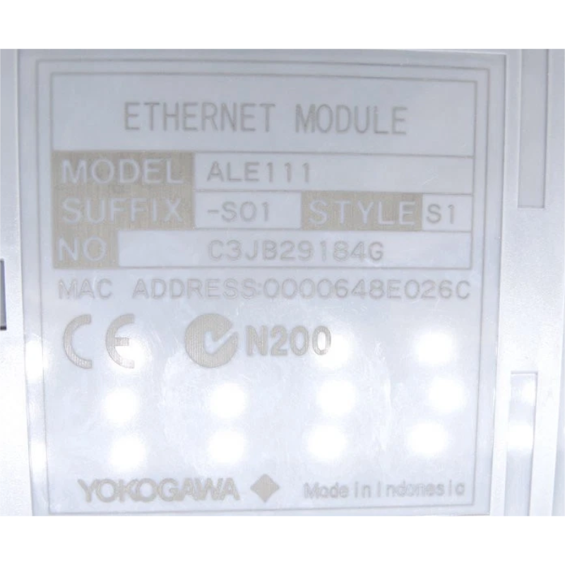 Yokogawa ALE111-S01 Ethernet Communication Module
