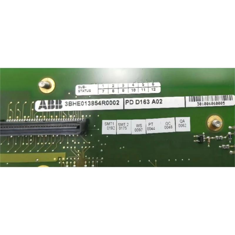 ABB PD D163 A02 3BHE013854R0002 Circuit Board