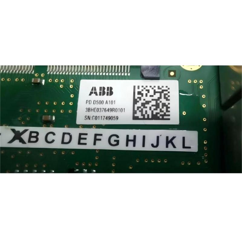 ABB PD D500 A101 3BHE037649R0101 Control Board