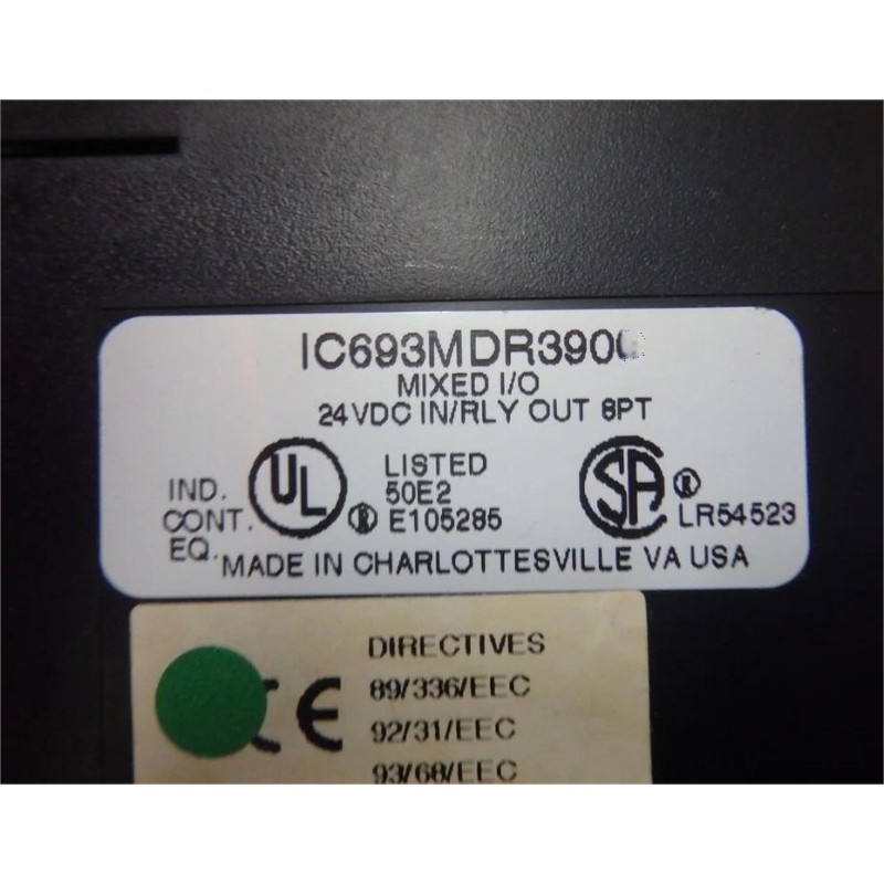 GE IC693MDR390 Relay I/O Module