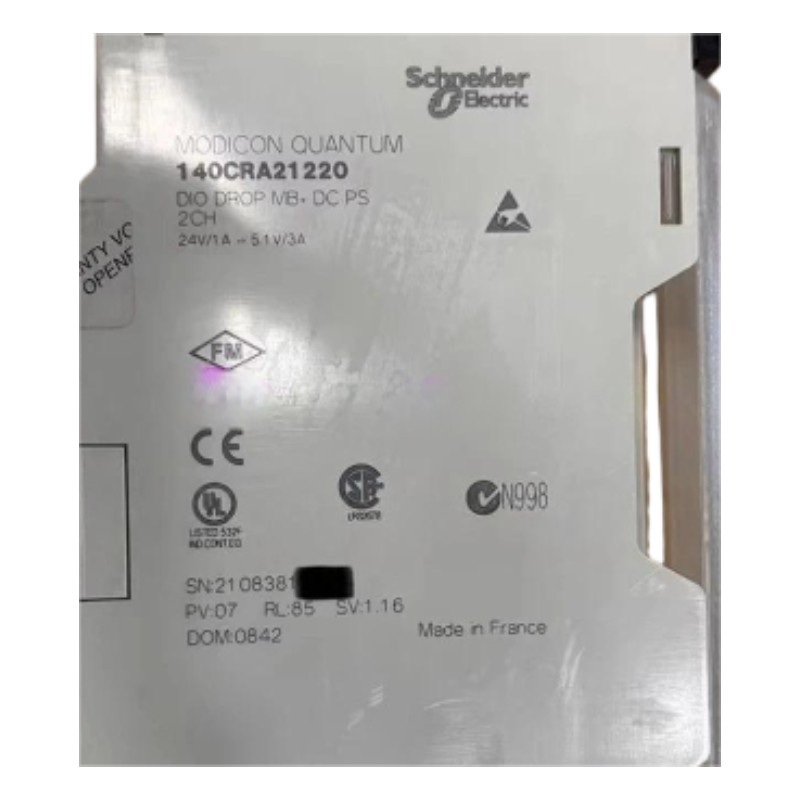Schneider 140CRA21220 DIO Sub-Interface