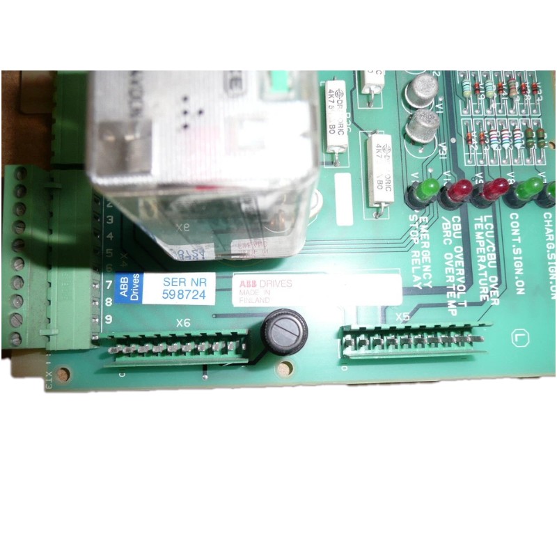 ABB SAFT 136 CTS 57418028 CTU Overload Control Board