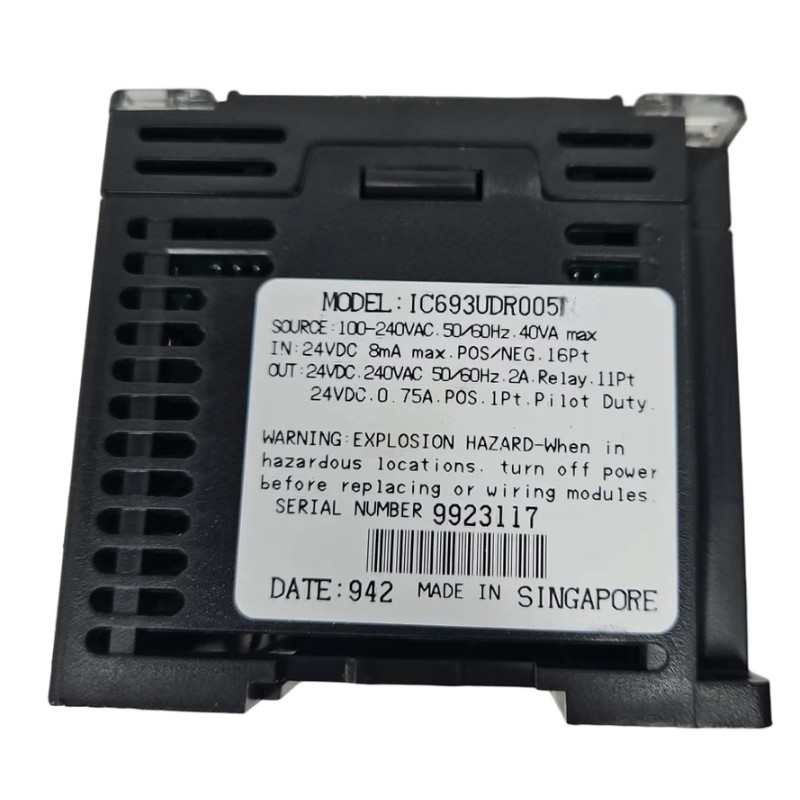 GE IC693UDR005 Programmable Logic Controller