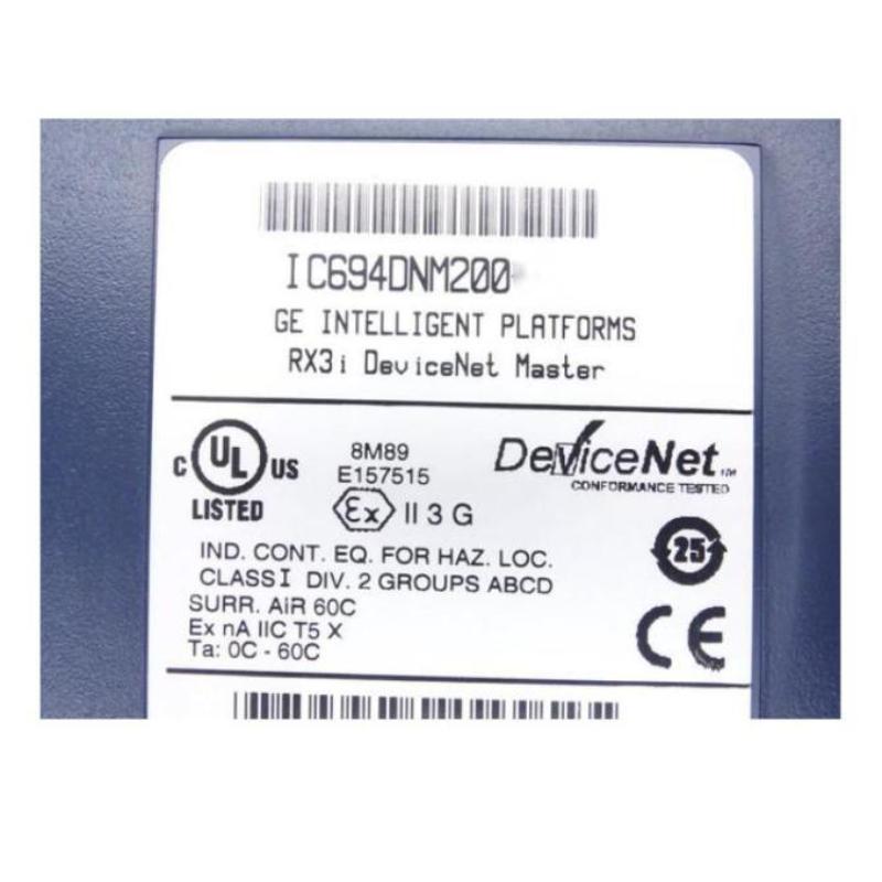 GE IC694DNM200 RX3i DeviceNet Main Module