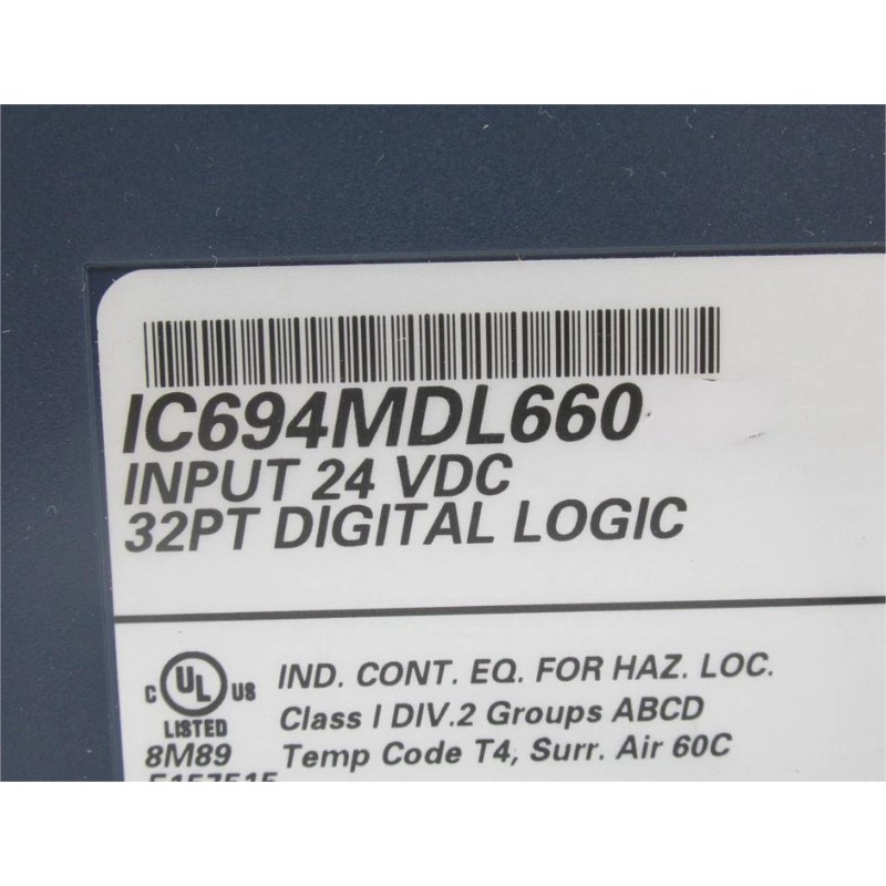 GE IC694MDL660 RX3i Input Module
