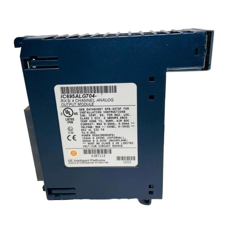 GE IC695ALG704 RX3i Analog Output Module