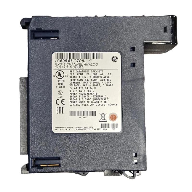 GE IC695ALG708 RX3i Analog Output Module