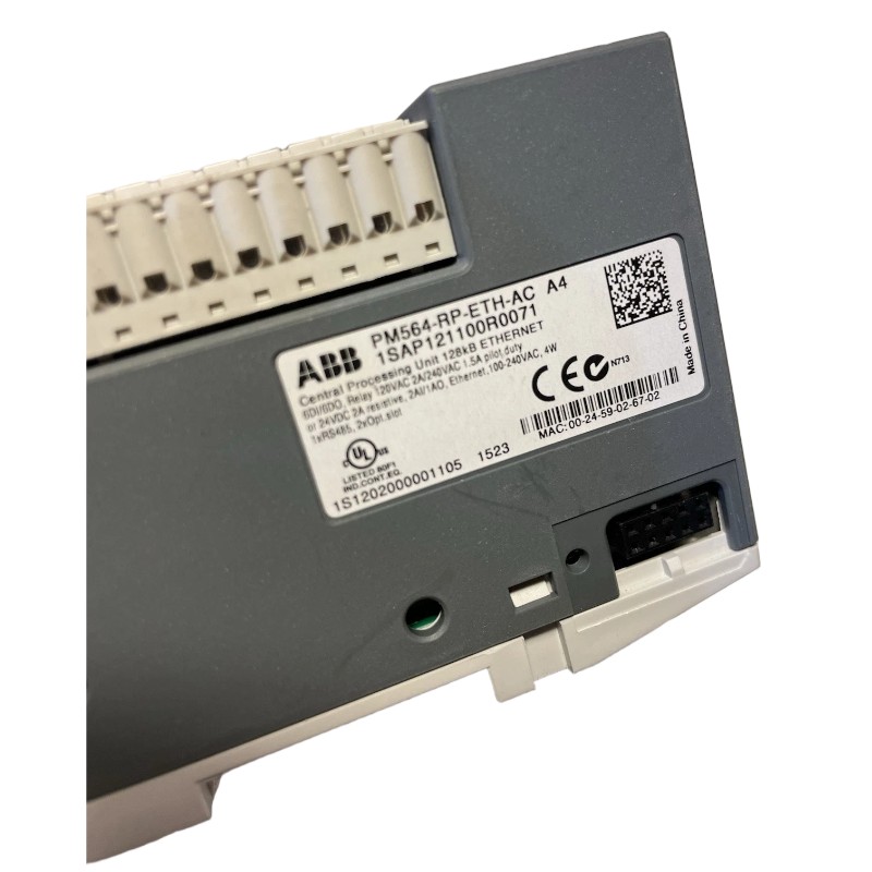 ABB PM564-RP-ETH-AC 1SAP121100R0071 Program Logic Controller