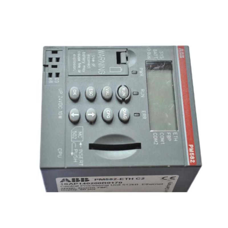 ABB PM582-ETH 1SAP140200R0170 CPU Programmable Logic Controller