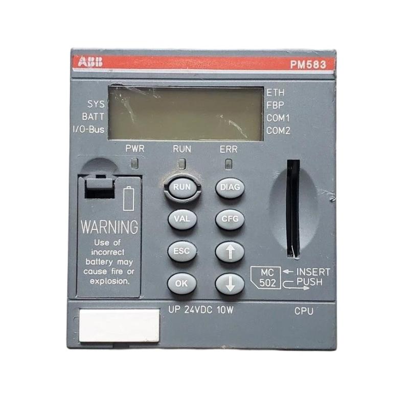 ABB PM583-ETH 1SAP140300R0271 CPU Programmable Logic Controller