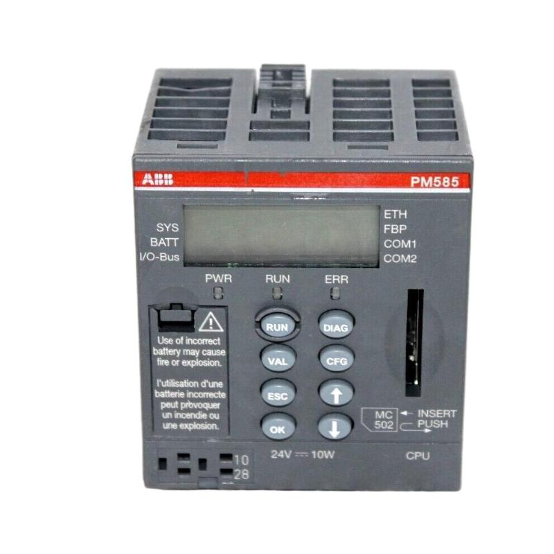 ABB PM585-ETH 1SAP140500R0271 CPU Programmable Logic Controller
