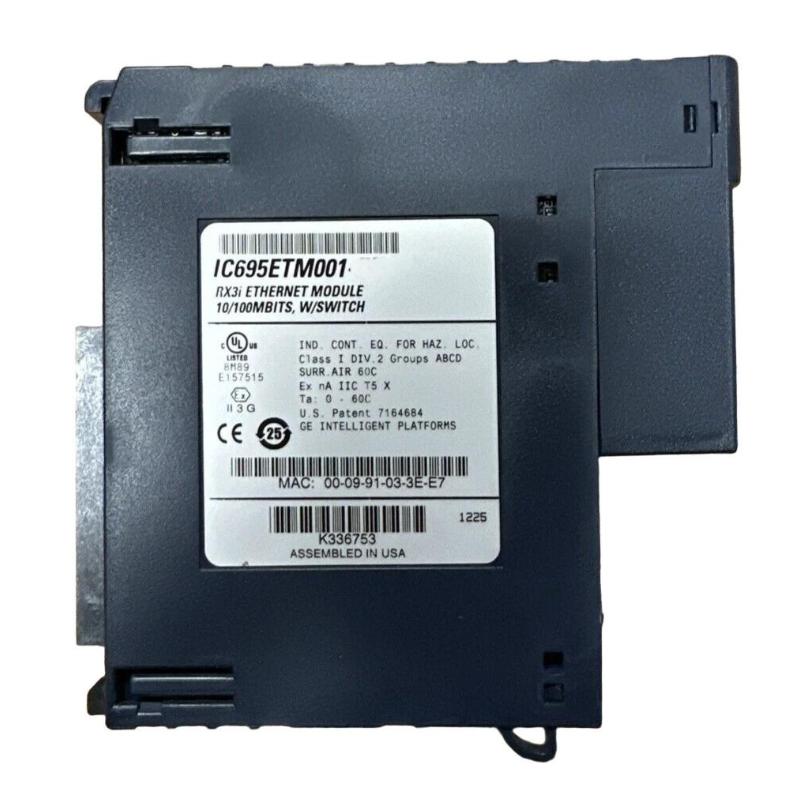 GE IC695ETM001 RX3i Ethernet Interface Module