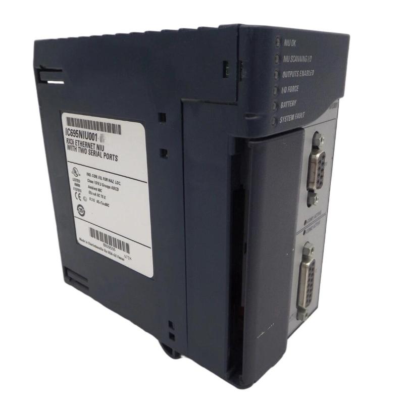 GE IC695NIU001 RX3i Ethernet Interface Unit