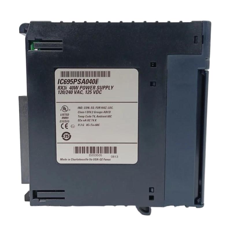 GE IC695PSA040 RX3i Universal Backplate Power Supply