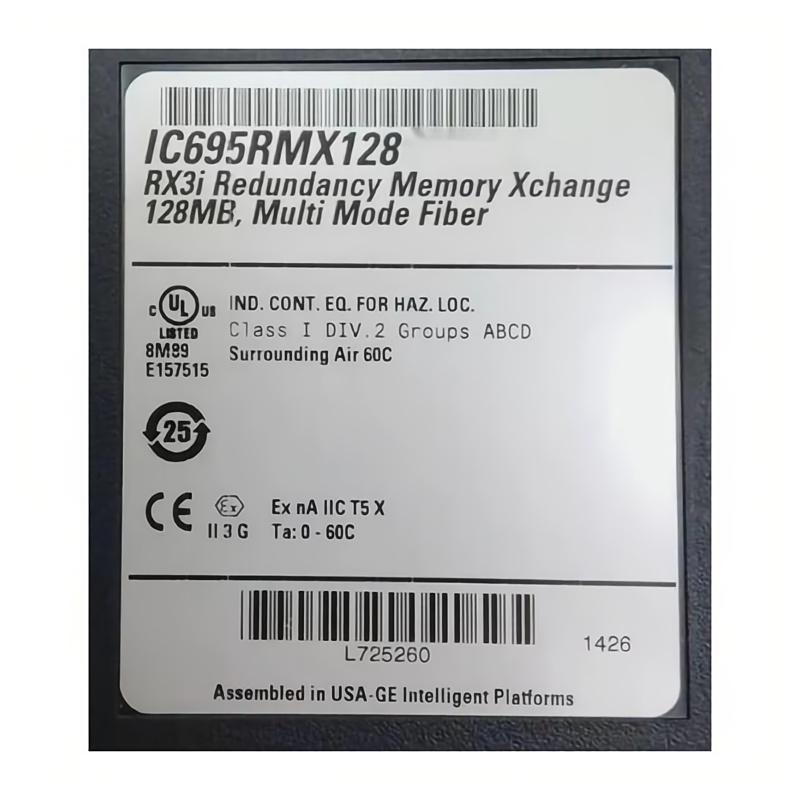 GE IC695RMX128 RX3i Redundant Memory Switching Module