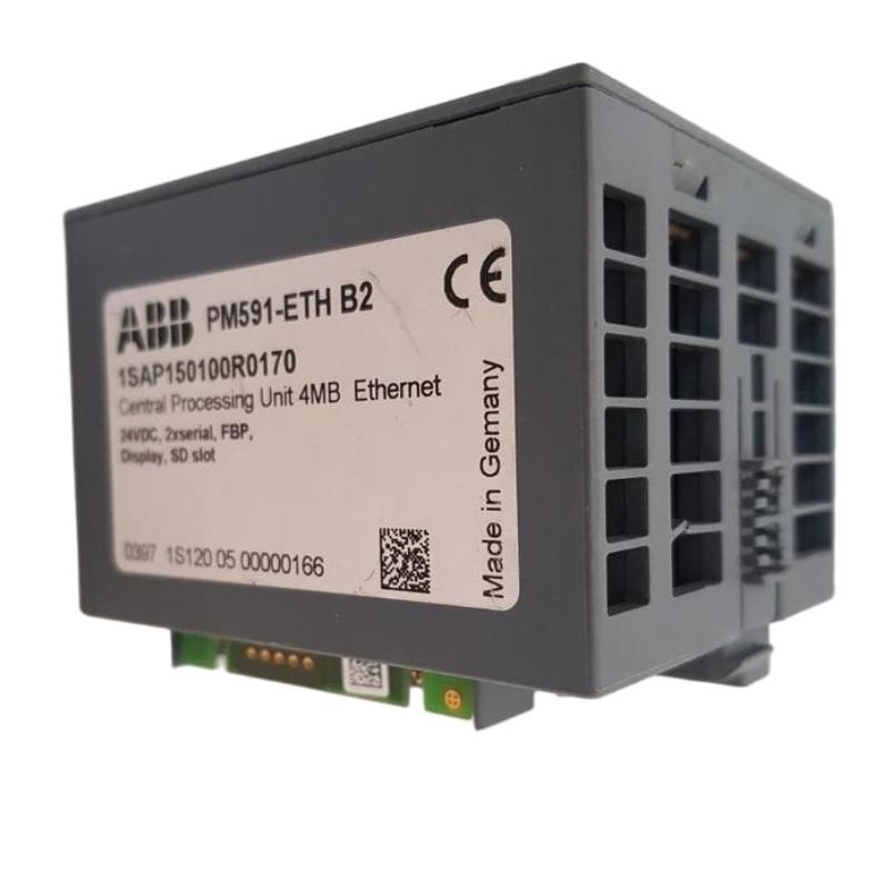 ABB PM591-ETH 1SAP150100R0170 CPU Programmable Logic Controller