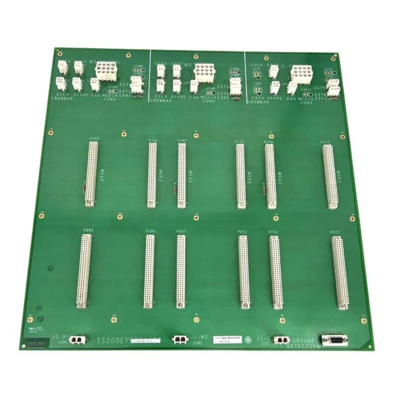 GE IS200EPBPG1A Exciter Power Supply Backplate