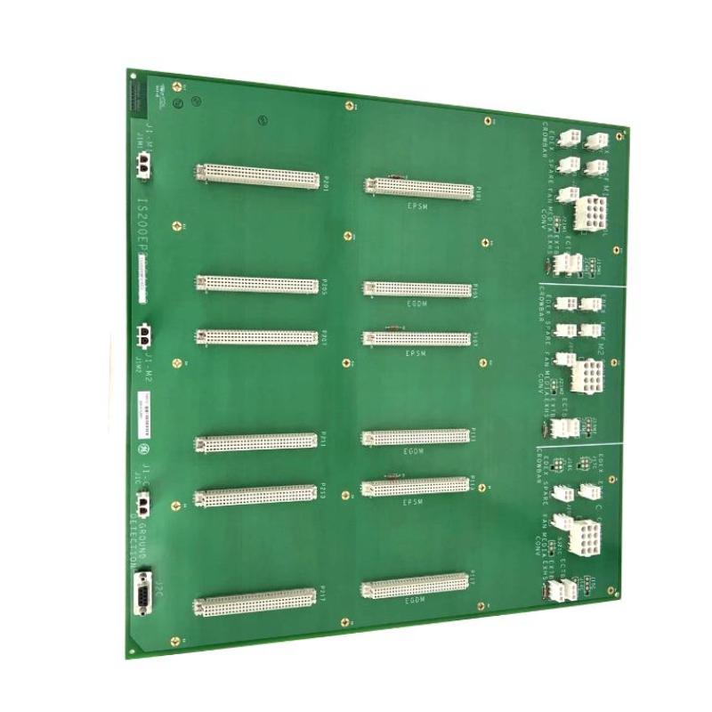 GE IS200EPBPG1A Exciter Power Supply Backplate