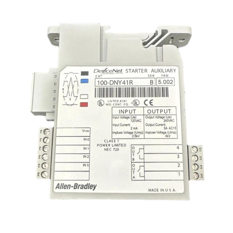 Allen Bradley 100-DNY41R DeviceNet Startup Assistant
