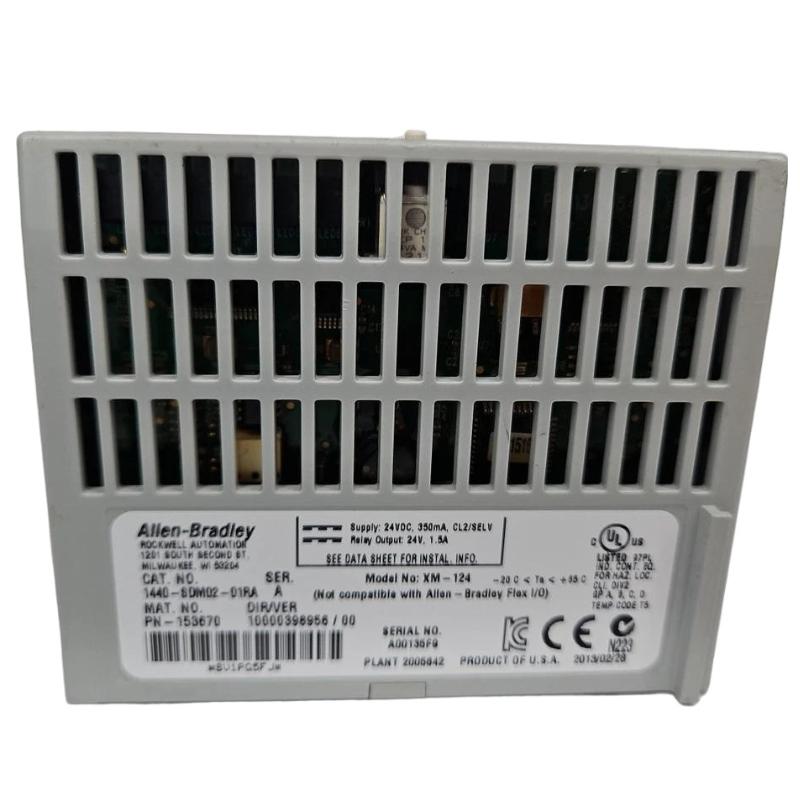 Allen Bradley 1440-SDM02-01RA XM-124 Standard Dynamic Measurement Module