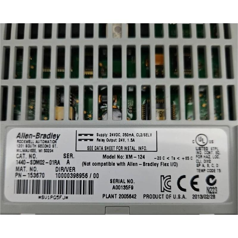 Allen Bradley 1440-SDM02-01RA XM-124 Standard Dynamic Measurement Module