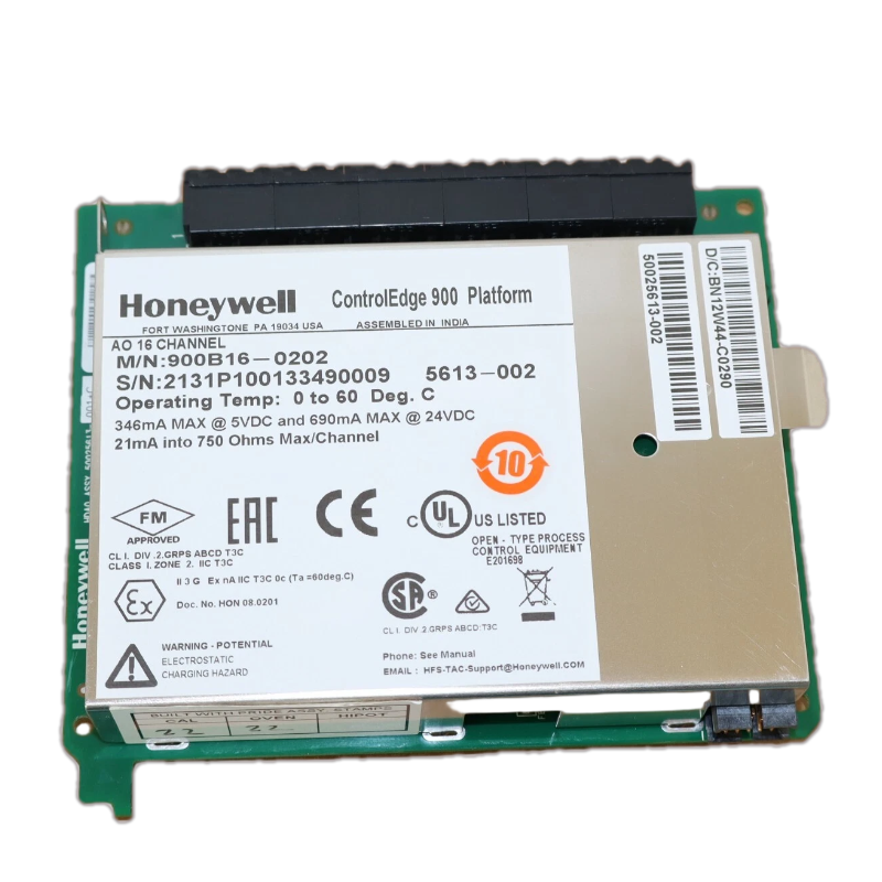Honeywell 900B16-0202 HC900 Analog Output Module