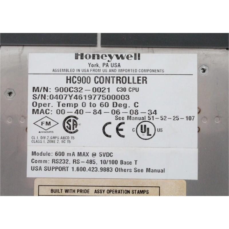Honeywell 900C32-0021 HC900 C30 Controller CPU