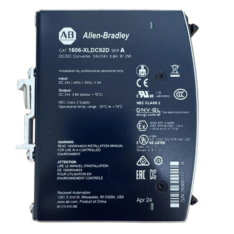 Allen Bradley 1606-XLDC92D DC/DC Converter