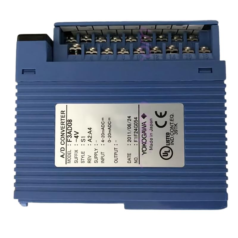 Yokogawa F3AD08-4V Analog-To-Digital Conversion Input Module