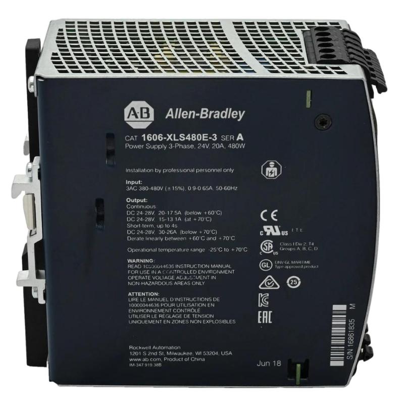 Allen Bradley 1606-XLS480E-3 Power Supply