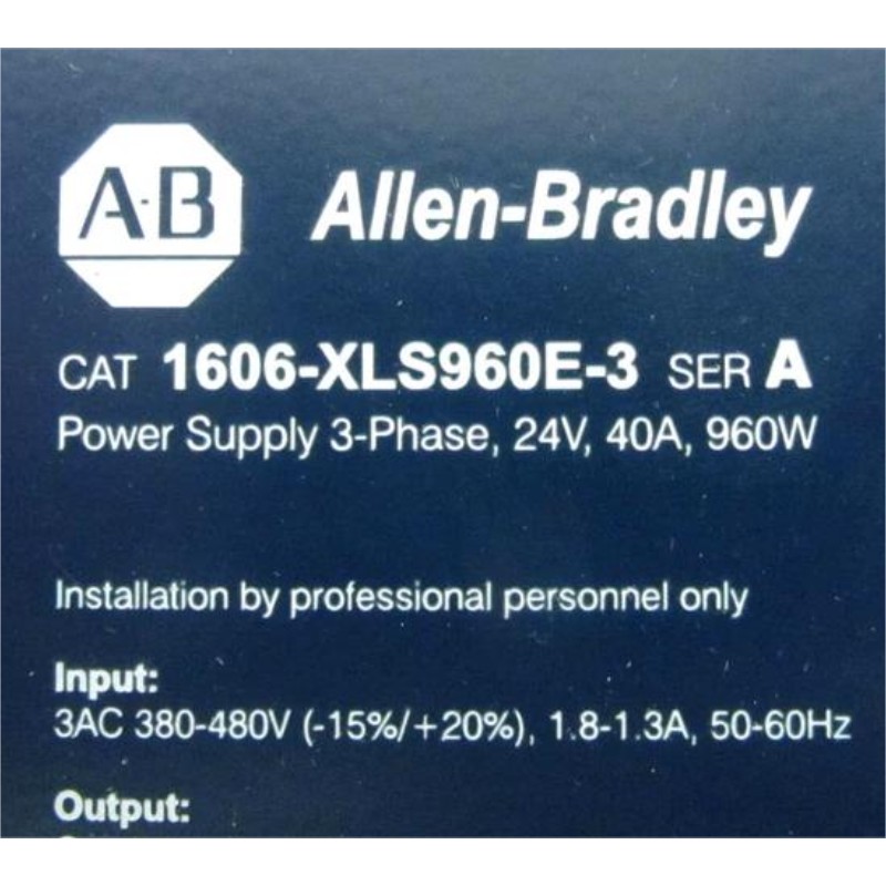 Allen Bradley 1606-XLS960E-3/A Power Supply